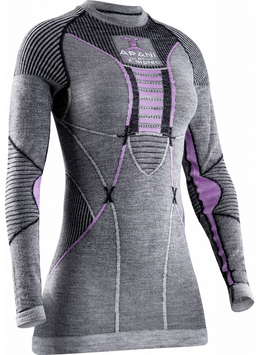 Термокофта X-Bionic Apani 4.0 Merino Shirt Round Neck Long Sleeve Women B343 AW 22