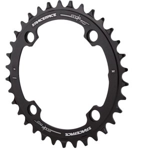 Зірка RaceFace CHAINRING, NARROW WIDE, 104X38, BLK, 10-12S