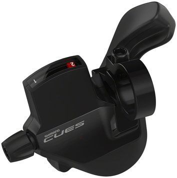 Шифтер Shimano SL-U6000-2L CUES, 2-шв. лівий, з індикатором передач