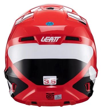 Шолом Leatt Helmet Moto 3.5 + Goggle, Red, M