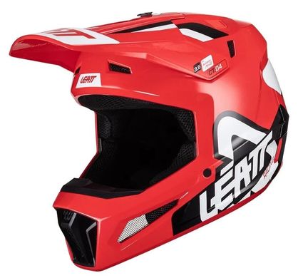 Шлем Leatt Helmet Moto 3.5 + Goggle, Red, M