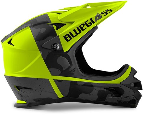 Шлем Bluegrass INTOX CE FLUO YELLOW BLACK CAMO/MATT L 58-60 cm