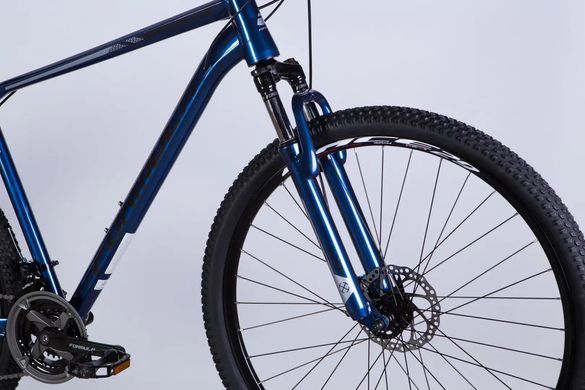 Велосипед AL 29" Formula MOTION DD FR рама-21" синий с черным 2026