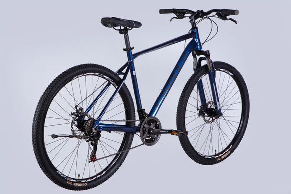 Велосипед AL 29" Formula MOTION DD FR рама-21" синий с черным 2026