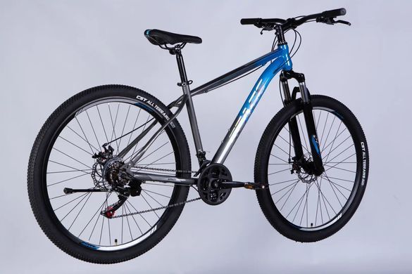 Велосипед ST 29" Space MARS DD FR рама-18" сине-серый 2026