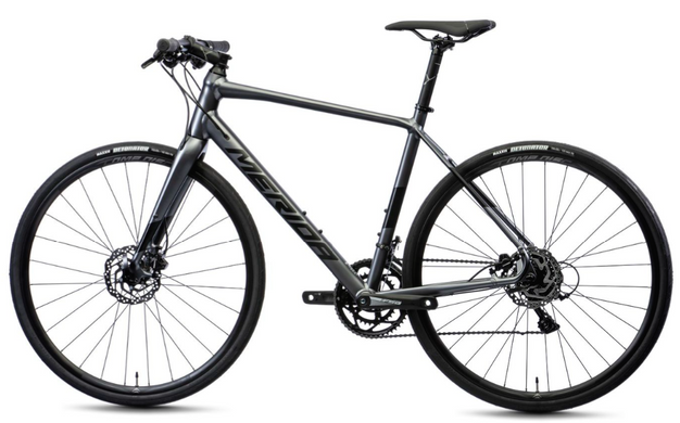 Велосипед Merida SPEEDER 200, S-M(52), SILK DARK SILVER(BLACK)