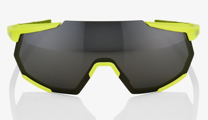 Велоочки Ride 100% RACETRAP - Soft Tact Banana - Black Mirror Lens, Mirror Lens