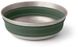 Миска складная Sea to Summit Detour Stainless Steel Collapsible Bowl, Laurel Wreath Green, M 1 из 5