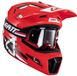 Шолом Leatt Helmet Moto 3.5 + Goggle, Red, M 1 з 6