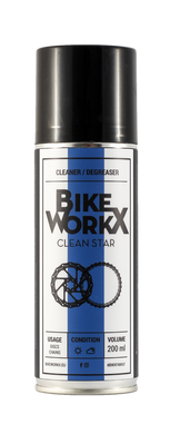 Очищувач BikeWorkX Clean Star спрей 200мл.
