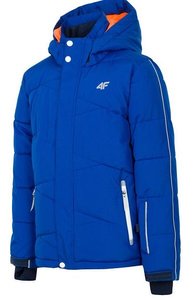 Дитяча куртка гірськолижна 4F колір: синій