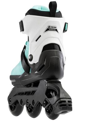 Роликовые коньки Rollerblade Microblade 3WD 2023 aqua-white 36.5-40