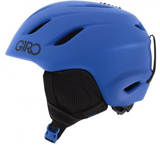 Горнолыжный шлем Giro Nine Jr мат. син., M (55,5-59 см)