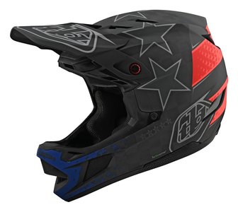 Шолом TLD D4 Carbon [Freedom 2.0 Black/Red] размер XL