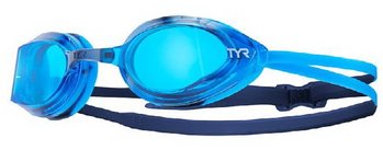 Окуляри для плавання TYR Edge-X Racing, Blue / Navy