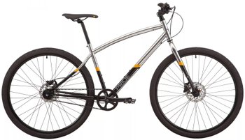 Велосипед 28" Pride ROCKSTEADY 8.3, рама M, 2022, чорно-сірий