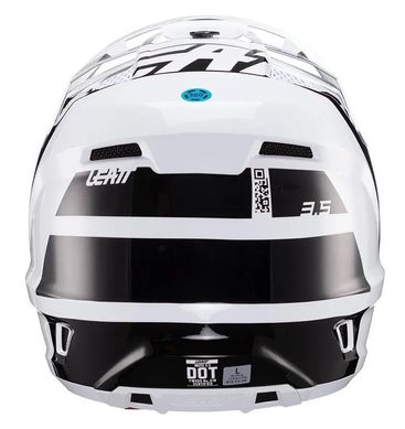 Шолом Leatt Helmet Moto 3.5 + Goggle, White, L