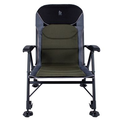 Крісло розкладне Bo-Camp Pike Black/Grey/Green (1204110)