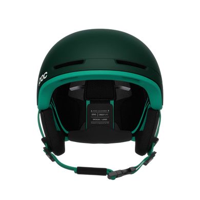Шлем горнолыжный POC Obex Pure, Moldanite Green/Jade Green Matt