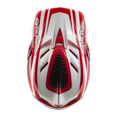 Шолом TLD D4 POLYACRYLITE HELMET; THE LINE [FIRE / WHITE] XL