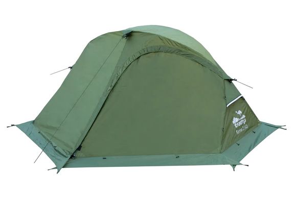 Палатка Tramp Sarma 2 (V2) зеленая (TRT-030-green)