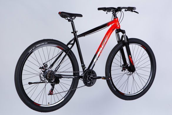 Велосипед ST 29" Space MARS DD FR рама-20" красно-черный 2026