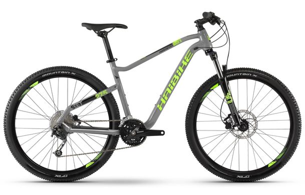 Велосипед Haibike SEET HardSeven 4.0 Deore19 HB 27.5", серо-зелено-черный, 2020