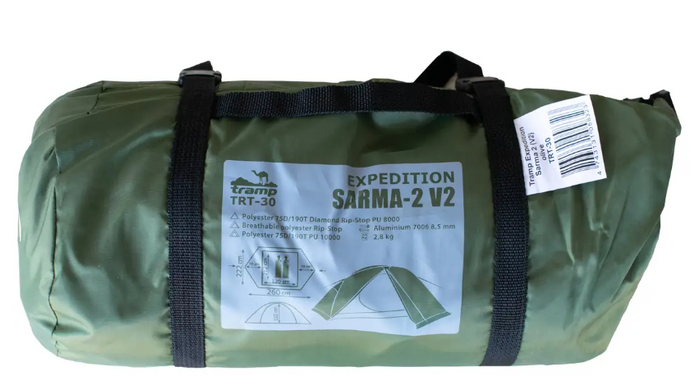 Намет Tramp Sarma 2 (V2) зелена (TRT-030-green)