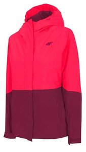 Куртка 4F горнолыжная 5000 цвет: розовый+бордо