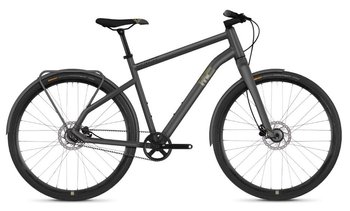 Велосипед Ghost Square Urban 3.8 28" , серо-коричнево-черный,