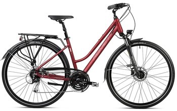 Велосипед Romet Gazela 6 бордово-рожевий 18 M 2023