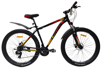 Велосипед Cross 29*3" Trail 2024 Рама-19" black-red