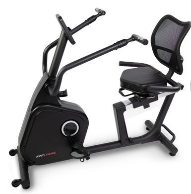 Горизонтальний велотренажер FitLogic B1902R