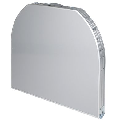 Стіл Bo-Camp Premium Oval 120x80 cm Grey (1404420)