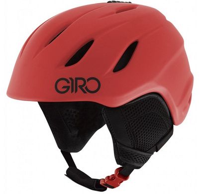 Гірськолижний шолом Giro Nine Jr мат. яскраво черв., M (55,5-59 см)