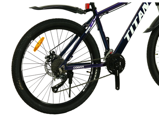 Велосипед Titan 26" Cobra 2022 , рама-17" blue