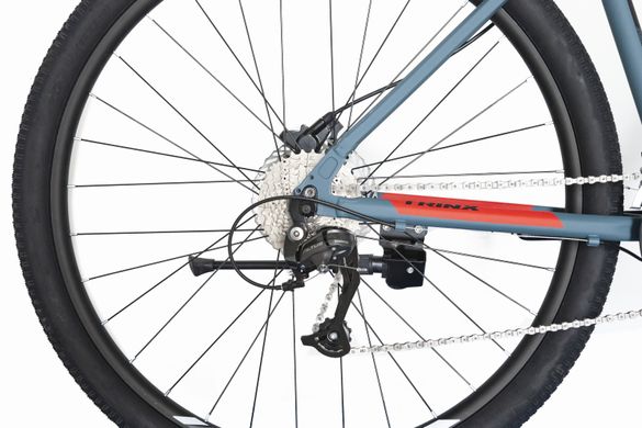Велосипед Trinx M700 Pro 29"*21" Matt-Grey-Grey-Red