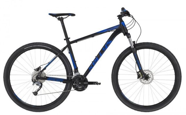 Велосипед Kellys Spider 50 Black Blue (27.5")