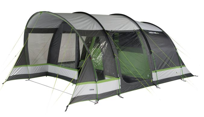 Палатка четырехместная High Peak Garda 4.0 Light Grey/Dark Grey/Green