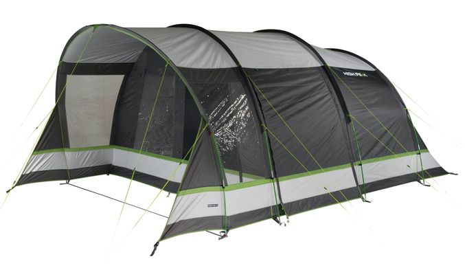 Палатка четырехместная High Peak Garda 4.0 Light Grey/Dark Grey/Green
