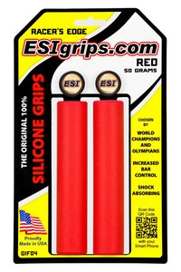 Грипсы ESI Racer's Edge Red (красные)