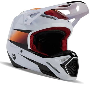 Шлем FOX V1 FLORA HELMET White, XL