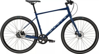 Велосипед 28" Marin Presidio 3 рама - XL 2024 Gloss Navy/Dark Silver/Silver Cyan