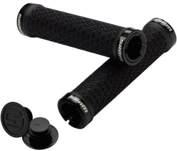 Грипсы SRAM Locking Grips Black with Double Clamps & End Plugs