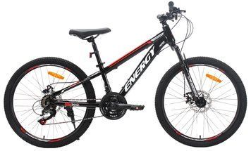 Велосипед CrossBike 24" Energy 2025 Рама 12" black-red
