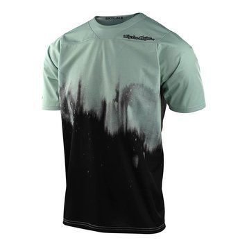 Дитячий джерсі TLD Skyline S / S Jersey DIFFUZE [SMOKE GREEN / BLACK], розмір YMD