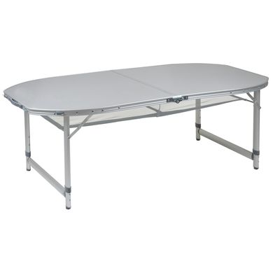 Стол Bo-Camp Premium Oval 150x80 cm Grey (1404405)