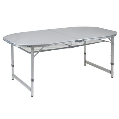 Стол Bo-Camp Premium Oval 150x80 cm Grey (1404405)