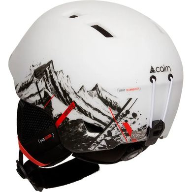 Горнолыжный шлем Cairn Meteor white mountain 59-60