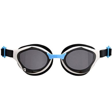 Окуляри для плавання Arena AIR-BOLD SWIPE сірий, чорний, голубий OSFM